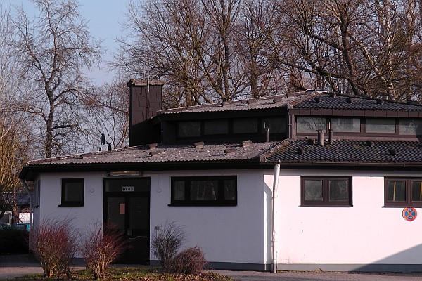 Das Festwiesenhaus Eingang Festwiesenhaus