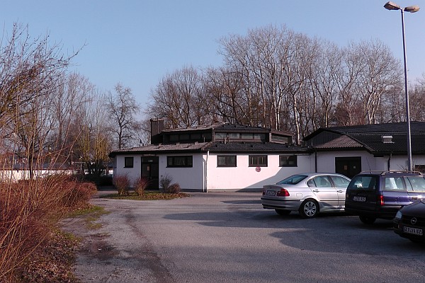 Der Parkplatz am Festwiesenhaus Festwiesenaus