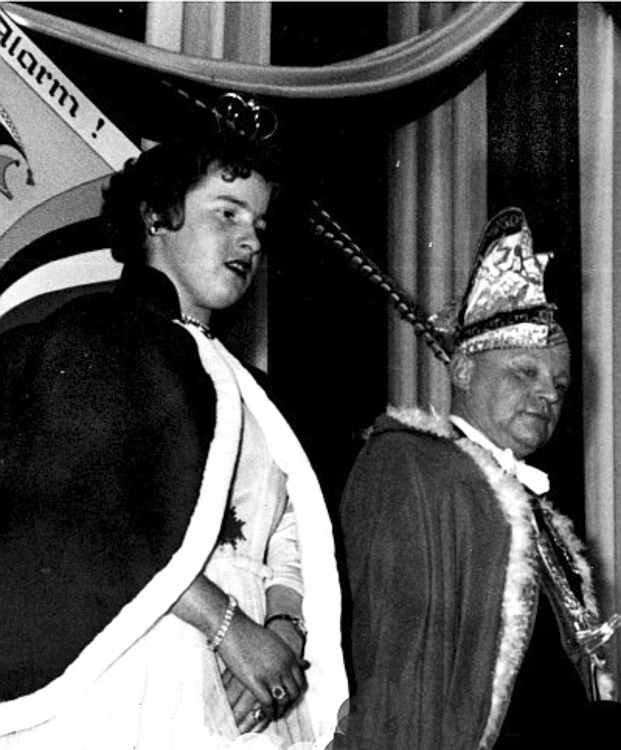 Das Prinzenpaar 1958