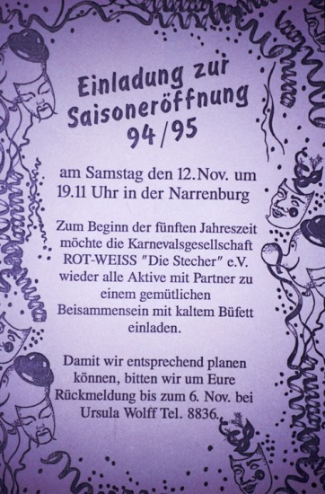einladung