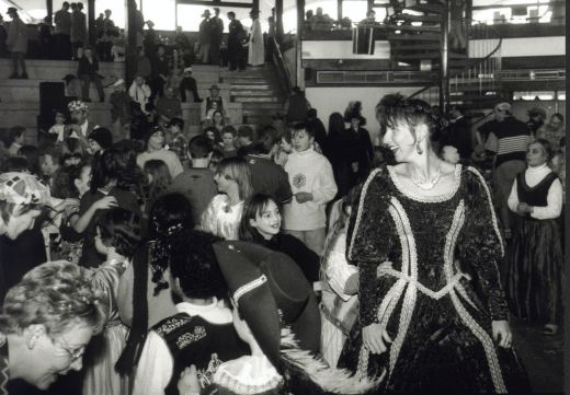 Prinzessin auf der Tanzfläche