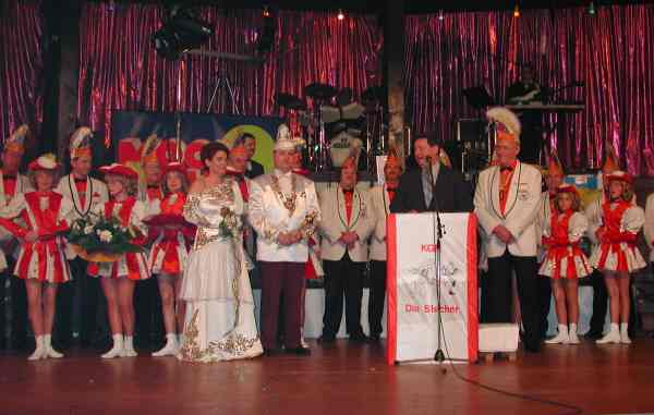 Inthronisation Prinzenpaar